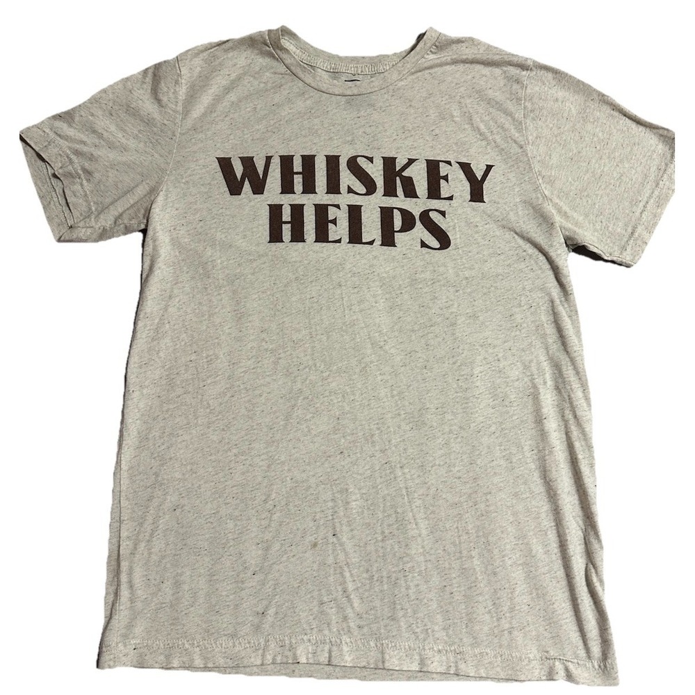 NFG Whiskey Helps Size Medium T-Shirt Short Sleeve!
